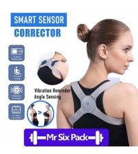 NY-12 Smart Sensor Corrector With Angle Sensing Vibration Reminder Adjustable Back Brace Posture